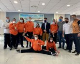 Recepcin al equipo de natacin de Aidemar tras su paso por el Campeonato de Espana
