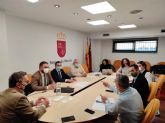 Ayuntamiento, Iberdola y la CARM acuerdan ampliar un mes el plazo de presentacin de alegaciones al trazado para la construccin de la lnea de alta tensin Hinojar-Lorca-guilas