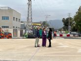 Los trabajos de construcci�n de la rotonda del Pol�gono Industrial Oeste entran en la fase final