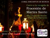 Coral Discantus acerca la msica sacra a los murcianos en Semana Santa