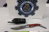 Agentes de la Polica Local de Cartagena intervienen en una riña una navaja