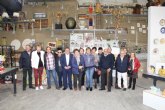 Inauguran la exposicin 'Ceramicmic', en el Centro Regional de Artesana, fruto de la unin artstica del profesor Vicente Tiburcio y Alfarera 'El Poveo'