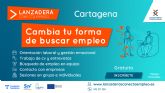 Las personas en desempleo ya pueden inscribirse en la nueva ´Lanzadera Conecta Empleo´ de Cartagena