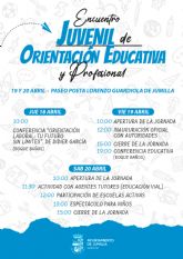 Presentado el Encuentro Juvenil de Orientacin Educativa y Profesional de Jumilla