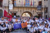 Los mayores de Senda Senior ganan el jubileo en Caravaca acompanados por la alcaldesa de Cartagena