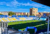 CaixaBank y el UCAM Murcia C.F. re�nen a cerca de 300 ninos de entidades sociales en el Estadio La Condomina