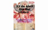 La Biblioteca Municipal “Mateo García” organiza un amplio programa de actividades con motivo del Día del Libro La Biblioteca Municipal “Mateo García” organiza un amplio programa de actividades con motivo del Día del Libro