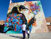 El Carnaval de Cabezo de Torres ya luce para siempre plasmado en un mural de 120 metros cuadrados