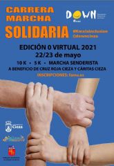 El 22 y 23 de mayo, kilmetros virtuales y solidarios con Down Cieza