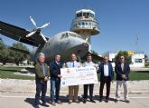 La Base Area de Alcantarilla reparte ms de cien mil euros a diversas asociaciones benficas