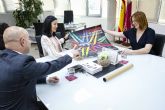 Isabel Franco se rene con el director del Centro de Insercin Social de Murcia 'Guillermo Miranda'