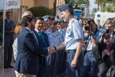 El presidente de la Comunidad asiste al festival areo organizado por la Academia General del Aire