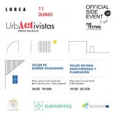 La iniciativa 'Urbactivistas' organiza para este sábado, 11 de junio, un taller de diseño Ciudadano y otro de Mejora de la Biodiversidad y Plantación Colectiva