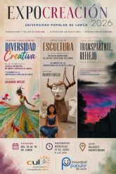 Lorca se vuelca con la cultura y la creatividad con 'Expo creaci�n 2026', en la que participan medio millar de artistas