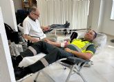 La Guardia Civil colabora altruistamente en la campa�a de donaci�n de sangre