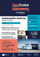 La Fundaci�n Integra Digital ofrecer� formaci�n gratuita del 15 al 19 de junio en el aula m�vil instalada en la Plaza de Espa�a