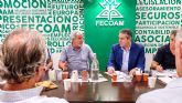 Fecoam traslada al nuevo consejero de Agricultura las prioridades estrat�gicas del cooperativismo agroalimentario regional