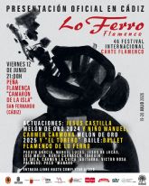 Lo Ferro viaja a San Fernando para presentar el Festival y notificarle su Medalla de Oro