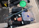La Guardia Civil desmantela en Archena un activo punto de producción y distribución de drogas