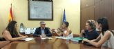 La CHS mantiene una reuni�n de trabajo con la alcaldesa de Beniel y representantes de la Asociaci�n de Vecinos de Torremendo