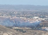 Incendio en la pedan�a de El R�o, Lorca