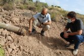 El Servicio Municipal de Aguas elimina la importante obstruccin en la tubera de distribucin de agua potable de La Norica