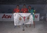 Tres mazarroneros subcampeones de la Euro Beach Soccer League con la Selección Española