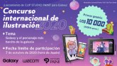 Concurso internacional de ilustracin 2020 Con motivo de la publicacin de CLIP STUDIO PAINT para Galaxy