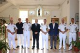El Almirante del Arsenal de Cartagena visita la Fundacin Hospitalidad Santa Teresa