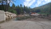 La CHS recupera el punto SAIH arrasado por la DANA en la confluencia de los ros Taibilla y Segura
