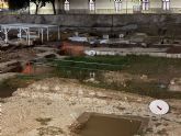 Huermur denuncia la inundaci�n y degradaci�n del yacimiento de San Esteban