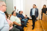 El alcalde escucha las demandas de la Federacin de Asociaciones de Vecinos de Cartagena