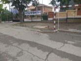 Ciudadanos exige el arreglo urgente de la pista polideportiva del colegio Conde de Campillos de Cehegn