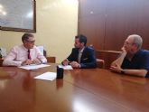 Mario Urrea se re�ne con Mario G�mez, concejal de Fomento del Ayuntamiento de Murcia, para hablar de infraestructuras