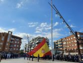 Ms de 120 personas juran Bandera durante el tradicional Homenaje a la Enseña Nacional en Alcantarilla
