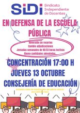 SIDI lidera nuevamente la unin sindical de la escuela pblica