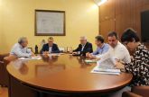 Urrea mantiene una reunión con representantes del ayuntamiento de Torre Pacheco