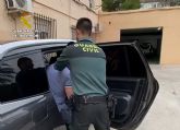La Guardia Civil localiza y detiene a un vecino de Cieza huido de la justicia