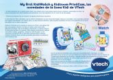 My first KidiWatch y Kidizoom Print Cam, las novedades de la l�nea Kidi de VTech