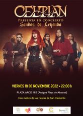 El grupo 'Celtian' actuará en Lorca el 18 de noviembre, en la Plaza Arcoiris, dentro del programa de actos para conmemorar San Clemente