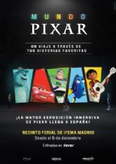 �Mundo Pixar�, la exposici�n inmersiva m�s grande de Pixar, llega a Espana para recrear las historias de sus personajes m�s ic�nicos