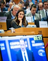 Maravillas Abada solicita en el Parlamento Europeo medidas urgentes para quienes han perdido su hogar con la DANA