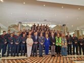 La Asamblea Regional recibe a los alumnos de la Academia General del Aire y del Espacio