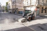 Infraestructuras mejora el pavimento y la iluminacin de la Calle San Diego y alrededores