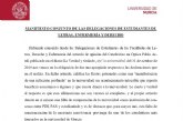 Comunicado conjunto de Letras, Enfermera y Derecho contra las acusaciones del Catedrtico en ptica, Pablo Artal