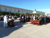 Miembros de la corporacin municipal participan en los actos de la Base Area con motivo de la festividad de la Virgen de Loreto