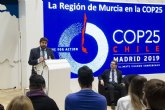 Lpez Miras presenta la Estrategia para adaptar la Regin al cambio climtico y reducir las emisiones un 26 por ciento en diez años
