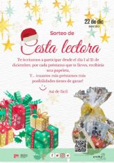 Las bibliotecas de pedanas y la infantil celebran la Navidad sorteando 'cestas lectoras' durante este mes de diciembre