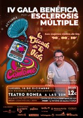 AMDEM organiza la IV Gala Benéfica por la Esclerosis Múltiple y presentará la iniciativa junto al Ayuntamiento esta semana