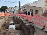 La Comunidad renueva más de 100 metros lineales de la red de saneamiento en La Unión